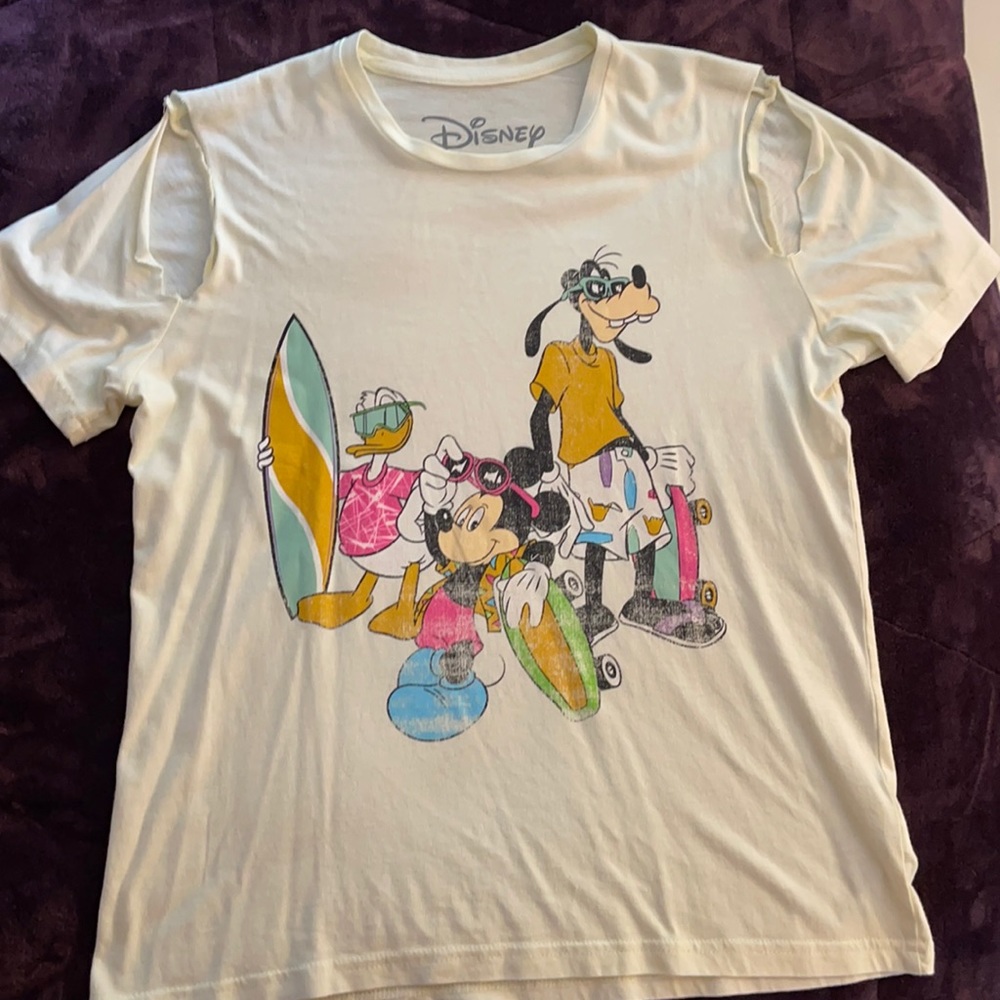 Disney characters summer tee